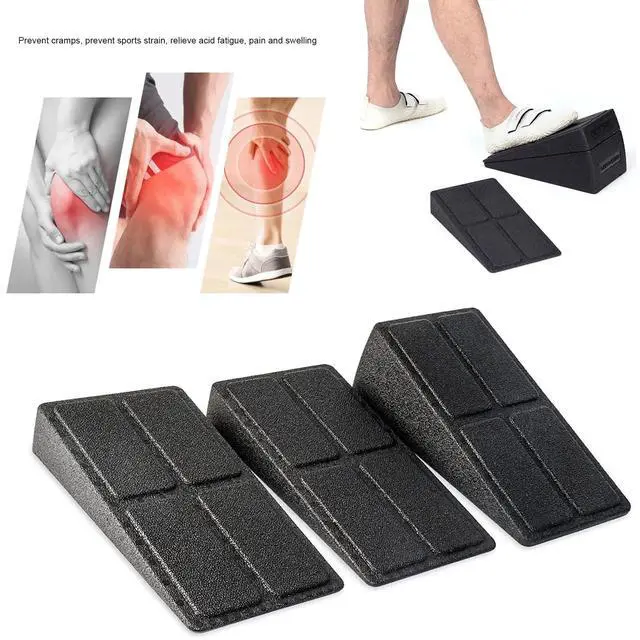 Alt view image 3 of 7 - Squat Wedge - Slant Board Calf Stretcher Incline Board Adjustable Lightweight EPP Squat Wedges 520 lbs Slant Board for Calf Stretching, For exercise, squatting, ankle mobilization and physical therapy