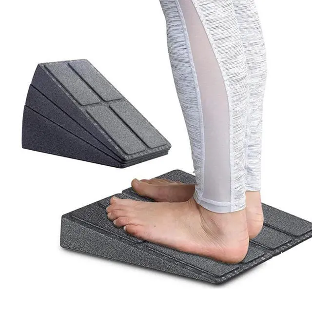 Alt view image 5 of 7 - Squat Wedge - Slant Board Calf Stretcher Incline Board Adjustable Lightweight EPP Squat Wedges 520 lbs Slant Board for Calf Stretching, For exercise, squatting, ankle mobilization and physical therapy