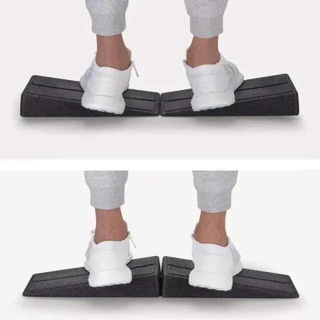 Alt view image 6 of 7 - Squat Wedge - Slant Board Calf Stretcher Incline Board Adjustable Lightweight EPP Squat Wedges 520 lbs Slant Board for Calf Stretching, For exercise, squatting, ankle mobilization and physical therapy