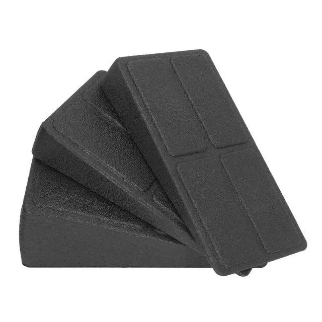 Alt view image 7 of 7 - 3Pcs Slant Board Squat Wedges for Calf Stretching, Black EPP Adjusted Foot Calf Stretching Balance Board for Knees Ankle Heel Feet Leg Unisex Exercises