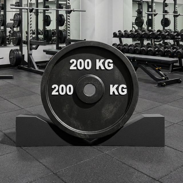 Alt view image 7 of 7 - 2 Pack SquatWedge Blocks for Heel Elevated Squats, Slant Board for Calf Stretching and Ankle Mobility Non Slip Squat Ramp for Weightlifting,Deadlifts, Balance Training, Home Gym Leg Exercise Equipment