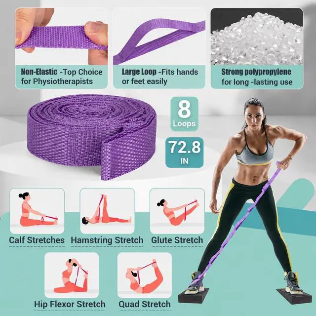 Alt view image 3 of 7 - Slant Board for Calf Stretching, 5 Adjustable Angles Incline Board for Squat Wedge, 480 lbs Weight Capacity Calf Stretch Yoga Foam Wedge for Exercise, Squat, Ankle Mobility & Physical Therapy