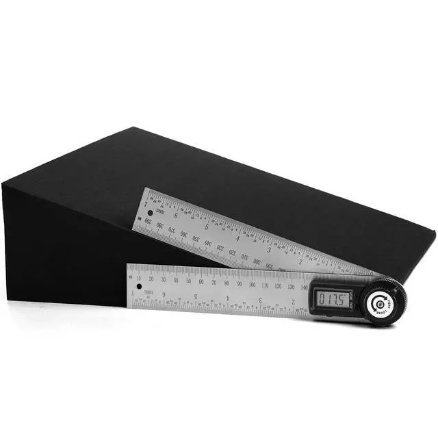 Alt view image 7 of 7 - 2 Pack Yoga Foam Wedge, 13" EVA Foam Calf Stretch Slant Board for Lower Leg Strength Improve, Squat Wedge Incline Block for Workout, Exercise, Knee Pad, Back Support, Footrest Cushion (Black)