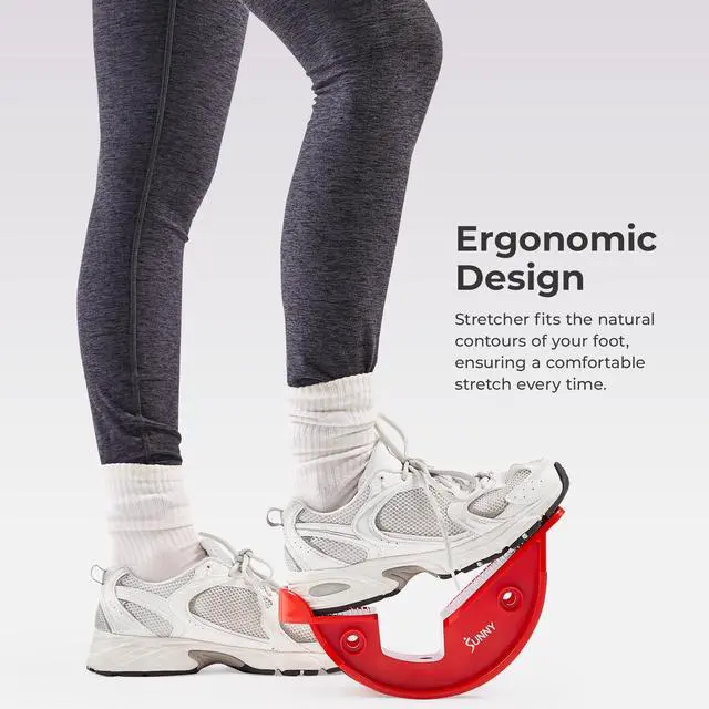 Alt view image 3 of 6 - Calf Stretcher and Foot Rocker for Plantar Tight Calves Relief Hamstring Ankle Strengthener Facetious Sling Stretch Fighter Stretching Device Mobility - NO. 108-RD