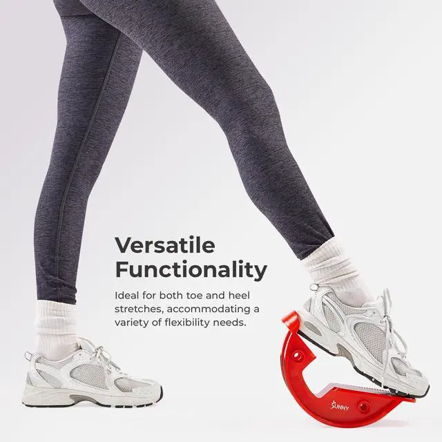 Alt view image 4 of 6 - Calf Stretcher and Foot Rocker for Plantar Tight Calves Relief Hamstring Ankle Strengthener Facetious Sling Stretch Fighter Stretching Device Mobility - NO. 108-RD