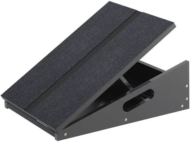 Main image of Wood Slant Board Calf Stretcher - Professional Calf Stretcher Slant Board for Physical Therapy, Incline Stretching, and Rehabilitation Exercises - Durable and Adjustable Balance Tool (Black)