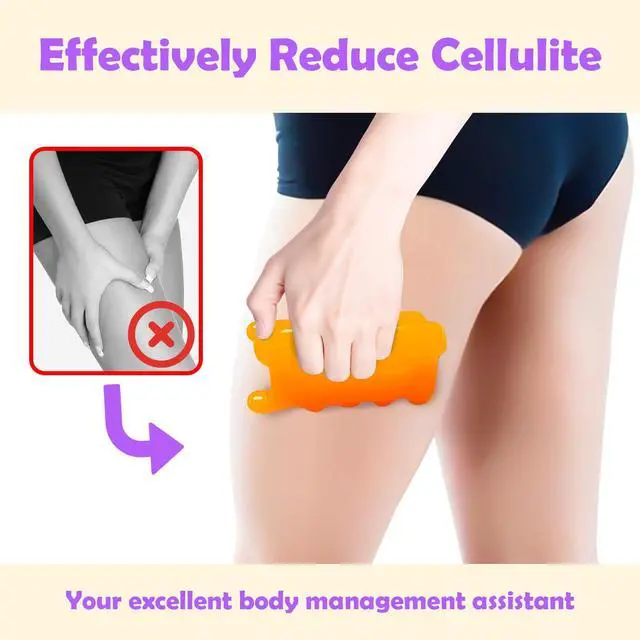 Alt view image 6 of 7 - Upgrade Fascia Massage Blaster Tool for Myofascial Release, Cellulite, Muscle Knots, Trigger Points (Resin) Large Cellulite Massager Tool for Body Tension Relief Promote Lymphatic Circulation