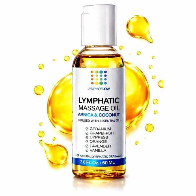 Alt view image 7 of 7 - Lymphatic Drainage Massage Oi for Massage Therapy - Arnica and Coconut Oil for Manual Lymph Drainage & Post Surgery Recovery for Liposuction, 360 Lipo, BBL,Tummy Tuck, Lymphedema, Lipo Foam-2.0 oz