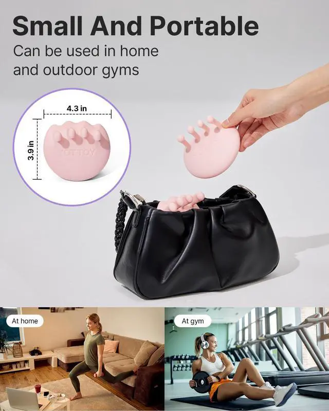 Alt view image 6 of 6 - Foot Arch Trainer for Flat Feet, Plantar Fasciitis Relief &Arch Support Strengthening, Portable Arch Metatarsal Exercise Brace for Home and Gym (Pink)