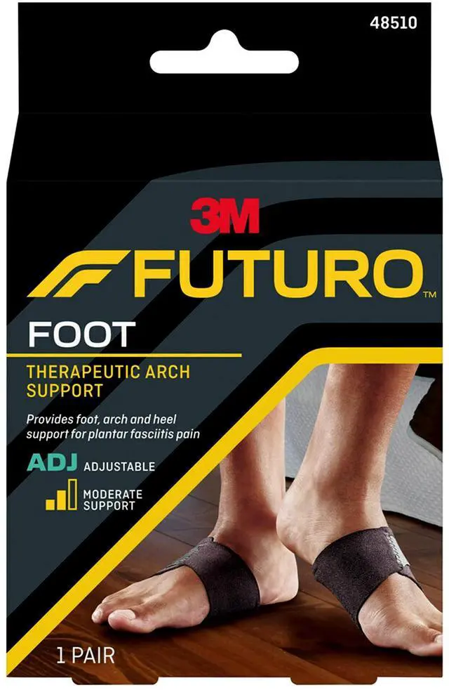 Main image of FUTURO Therapeutic Arch Support, Helps Relieve Symptoms of Plantar Fasciitis, Adjustable