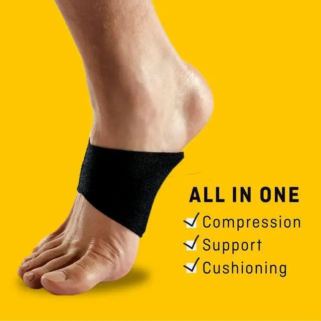 Alt view image 4 of 7 - FUTURO Therapeutic Arch Support, Helps Relieve Symptoms of Plantar Fasciitis, Adjustable