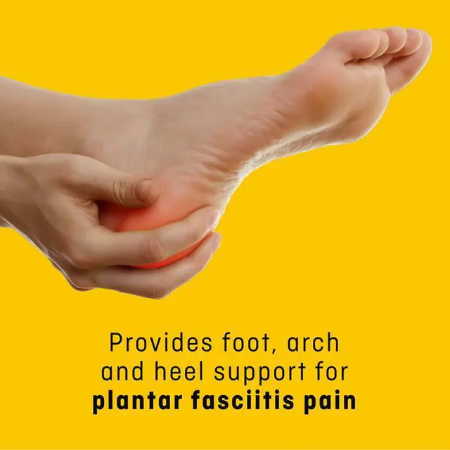Alt view image 3 of 7 - FUTURO Therapeutic Arch Support, Helps Relieve Symptoms of Plantar Fasciitis, Adjustable
