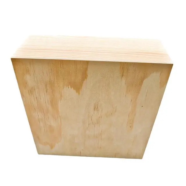 Alt view image 4 of 7 - 1PC Unfinished Wood Storage Box, Natural Pine Wooden Container for Crafts, Jewelry, Art Hobbies, DIY Projects, Home Decor, Centerpieces, Organization (7.87 x 7.87 x 3.15 in)