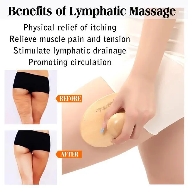Alt view image 5 of 6 - Wood Therapy Massage Tools Cellulite Massager Roller Wooden Body Brush Fascia Blaster Brush Body Shaping Professional Maderoterapia Kit Lymphatic Drainage Massager