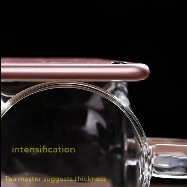 Alt view image 6 of 7 - small Glass Teapot with Removable Infuser, Stovetop Safe Tea Kettle, Blooming and Loose Leaf Tea Maker Set Camping, Travel 550ml
