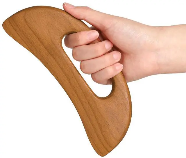 Main image of Wooden Cellulite Massager, Body Guasha Tool Lymphatic Drainage Massager Muscle Scraper Back Massage Tool Relieve Muscle Fatigue, Body Gua Sha Paddle Anti Cellulite Tool for Women and Men