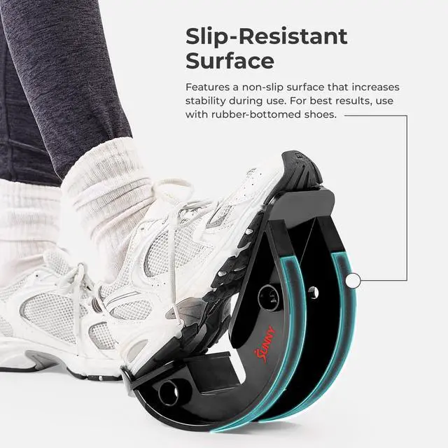 Alt view image 5 of 7 - Calf Stretcher and Foot Rocker for Plantar Tight Calves Relief Hamstring Ankle Strengthener Facetious Sling Stretch Fighter Stretching Device Mobility - NO. 108-GY