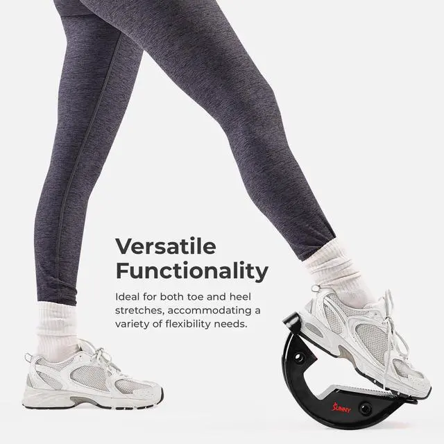 Alt view image 4 of 7 - Calf Stretcher and Foot Rocker for Plantar Tight Calves Relief Hamstring Ankle Strengthener Facetious Sling Stretch Fighter Stretching Device Mobility - NO. 108-GY