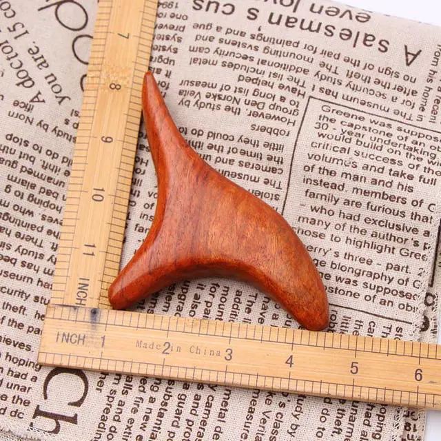 Alt view image 2 of 7 - 2Pcs Thai Reflexology Master Hand Foot Stress Reliever Ergonomic Wing Massager Wooden SPA Therapy Tool Vibrant Massage Tools Wooden Crafts