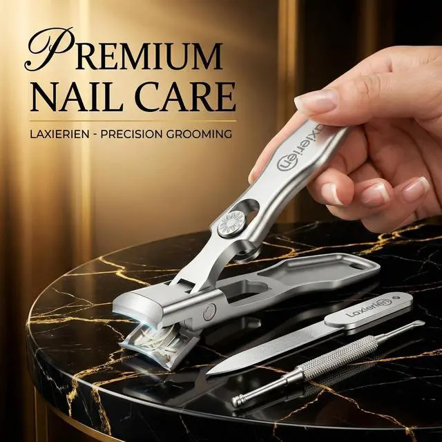Alt view image 6 of 7 - Toenail Clippers for Thick Toenails for Seniors, Large Toe Nail Clippers for Thick Nails for Men, Heavy Duty Ingrown Toenail Clippers with Wide Jaw, Sharp Slanted Nail Cutter Black