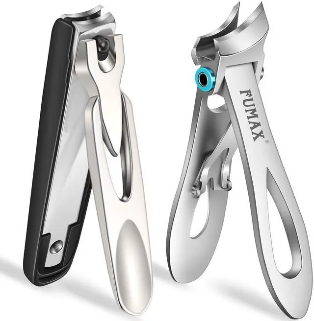 Main image of Toenail Clippers for Thick Toenails for Seniors, Ingrown Slant Toe Nail Clippers with Long Handle & Wide Opening, Large Heavy Duty Nail Clippers for Men with Catcher Nail Cutter Gifts for Men Women