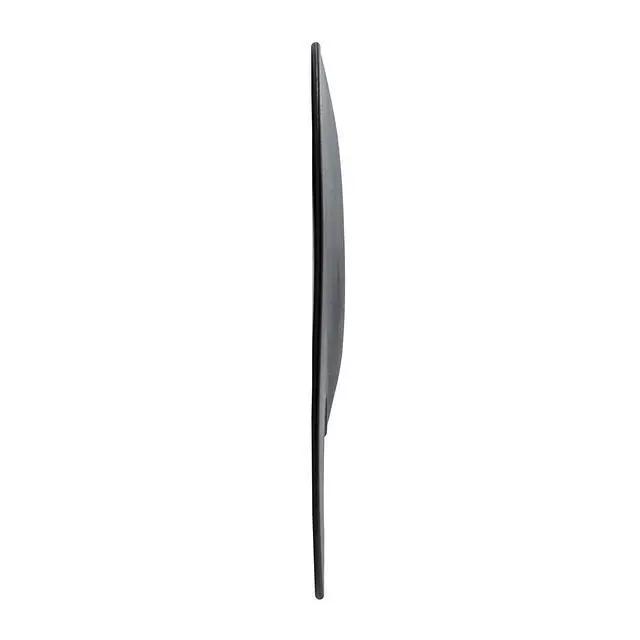 Alt view image 5 of 7 - 10"x7" Oblong Hand Mirror 6" Dia. Round Glass Handheld Mirror Modern Ergonomic Handle Pill Shape Handheld Mirror