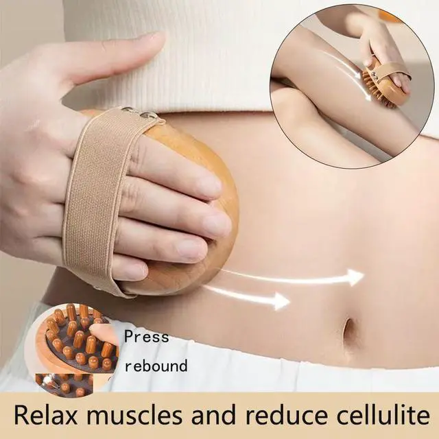 Alt view image 3 of 7 - 4Pcs Wood Therapy Massage Tools Lymphatic Drainage Massager Wooden Massager Body Sculpting Tools for Body gua sha,Anti-Cellulite,Pain Relief