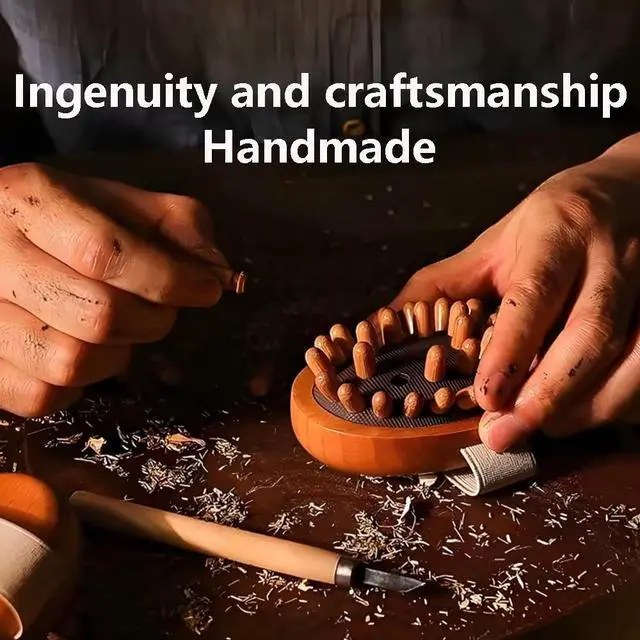 Alt view image 6 of 7 - 4Pcs Wood Therapy Massage Tools Lymphatic Drainage Massager Wooden Massager Body Sculpting Tools for Body gua sha,Anti-Cellulite,Pain Relief