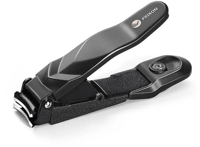 Main image of Nail Clippers for Men Women with Catcher - No Mess,Self-Collecting Heavy Duty Nail Clippers for Fingernails & Toenails, for Adult,Home,Travel,Gifts (No Splash Design)
