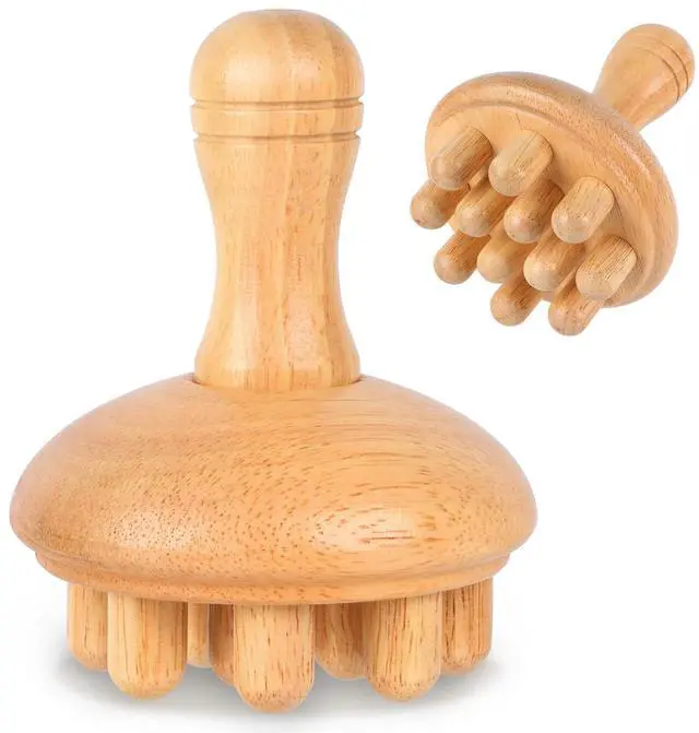 Main image of Wood Therapy Massage Tools, Anti Cellulite Massager Body Scraping Lymphatic Drainage Massager,Trigger Point Wood Therapy Gua Sha Tool for Body Sculpting,Back, Legs, Full Body Use