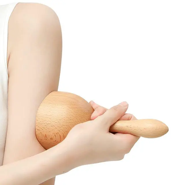 Alt view image 6 of 6 - Handhleld Wooden Massage Cup Wood Therapy Massage Tool Body Sculpting Tools for Maderoterapia,Lympahtic Drainage,Anti-Cellulite,Muscle Pain Relief