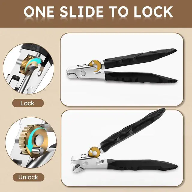 Alt view image 4 of 7 - Toenail Clippers for Thick Toenails for Seniors, Nail Clippers for Men Wide Jaw Opening, Slanted Toe Nail Clippers Long Handled Heavy Duty Ultra Sharp for Men Women