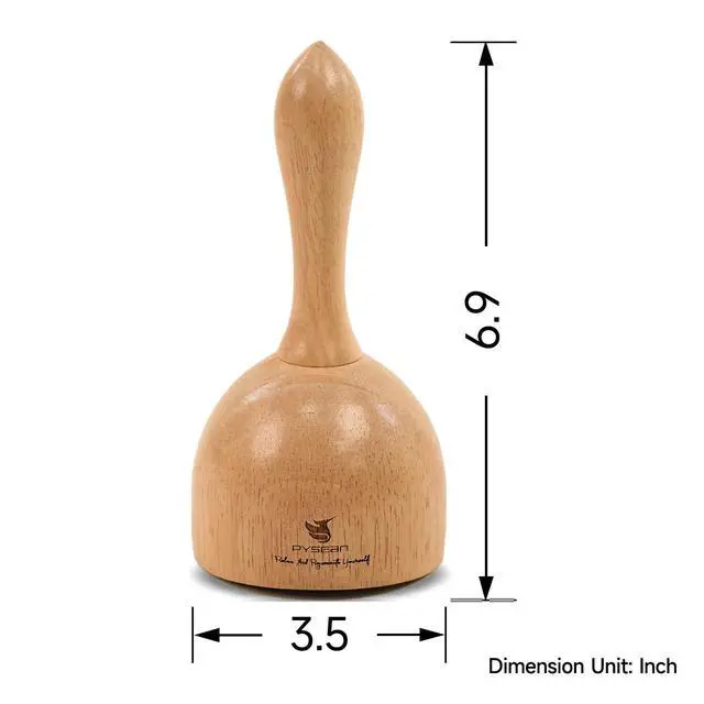 Alt view image 4 of 6 - Wooden physical therapy cups, physical therapy massage tools for body shaping lymphatic detoxification, fat reduction, relief of muscle tension and pain, both men and women with wooden massager