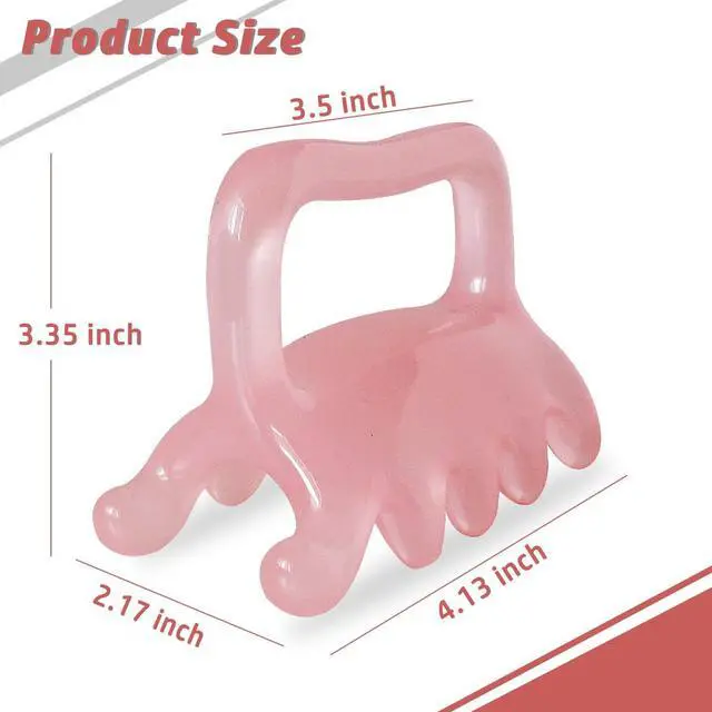 Alt view image 7 of 7 - Large Fascia Massage Blaster Tool for Cellulite, Myofascial Release, Muscle Knots, Trigger Points, Cellulite Massager Tool for Body Tension Relief Promote Lymphatic Circulation Pink