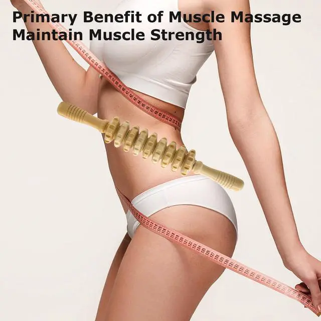 Alt view image 4 of 6 - Wood Therapy Massage Tools for Body Sculpting & Cellulite Reduction Manual Lymphatic Drainage Massager Roller Stick for Smooth Skin & Firming