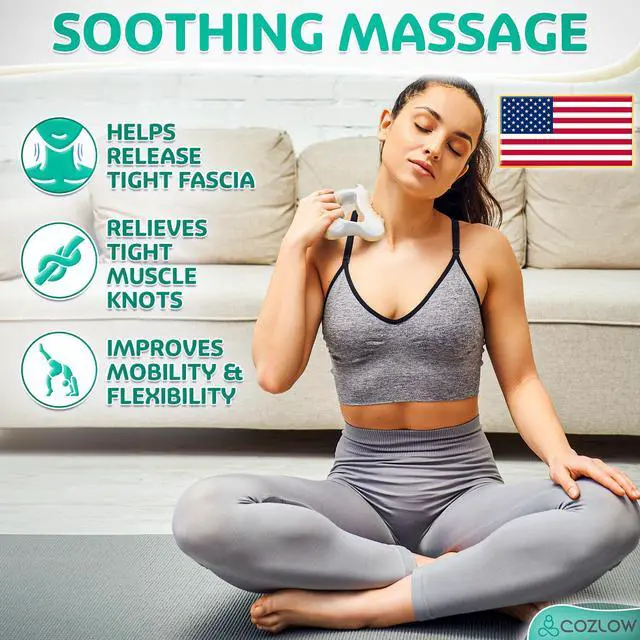Alt view image 2 of 7 - Ceramic Gua Sha Massage Tool for Face & Body - Premium Muscle Scraping Tool for Lymphatic Drainage & Fascia Massage - Trigger Point Massager for Body Sculpting & Contouring - Style A
