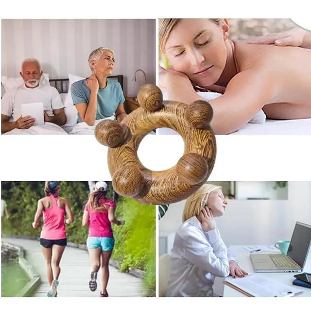 Alt view image 6 of 6 - Wood Therapy Abdominal Massage Tools,Lymphatic Drainage Massager, Body Sculpting Scraping Tools for Muscle Pain Relief, Anti Cellulite, Body Contouring and Shaping