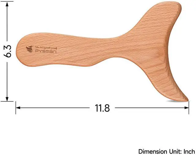 Alt view image 5 of 6 - Wood Therapy Massage Tools, Lymphatic Drainage Massager, Pain Relief, Neck, Back, Whole Body Massage Multi-Functional Massager