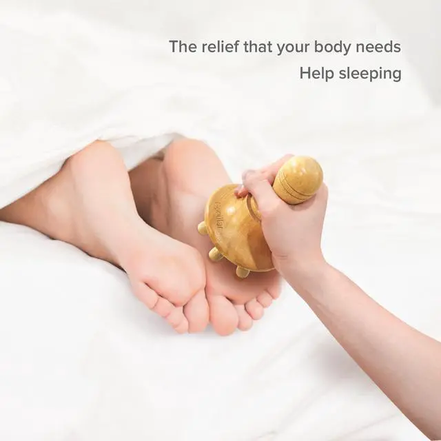 Alt view image 5 of 7 - Wood Therapy Massage Tool Wooden Lymphatic Drainage Massager One-Handed Body Sculpting Tools,Physical Therapy Tools, Muscle Scraping Tool,Gua Sha Wood Therapy Tool-5.5 * 4.3 inches