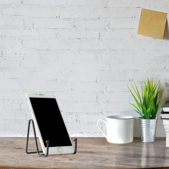 Alt view image 7 of 7 - 5 Pack 3 Inch Small Plate Holder Display Stands, Mini Metal Black Frame Stand for Picture, Book, Photo Easel, Creation, Collectibles