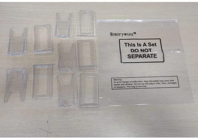 Alt view image 5 of 7 - 6 Pack Acrylic Book Stand for Display Adjustable Clear Display Holder Easel Collector Stand for Home Office Back to School Comic Album CD Magazine Postcard Artworks (4.2 x 4.3 x 2.35 Inch)
