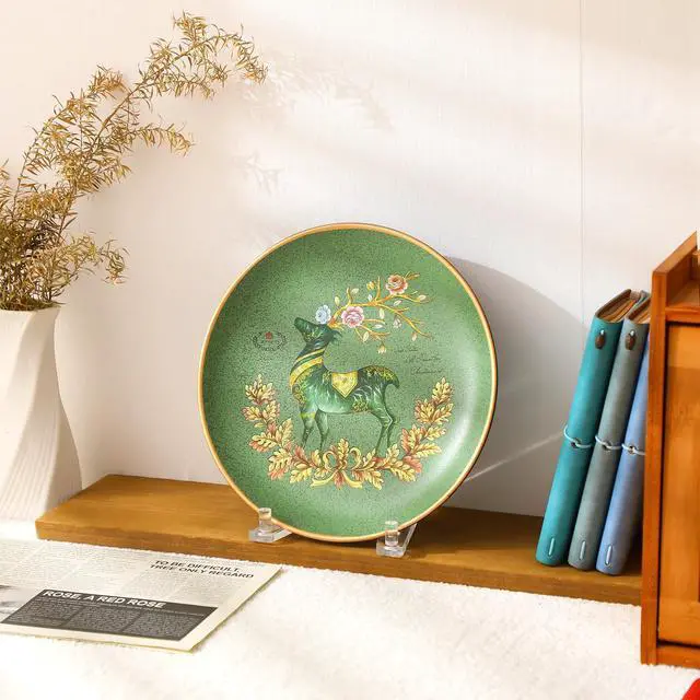 Alt view image 4 of 7 - Adjustable Clear Acrylic Plate Stand Holder for Display Non-Slip Tabletop Easel for Decorative Plates Records Photos Books Artworks Plaques Trays Menus Event Displays(Acrylic,6 Inch)