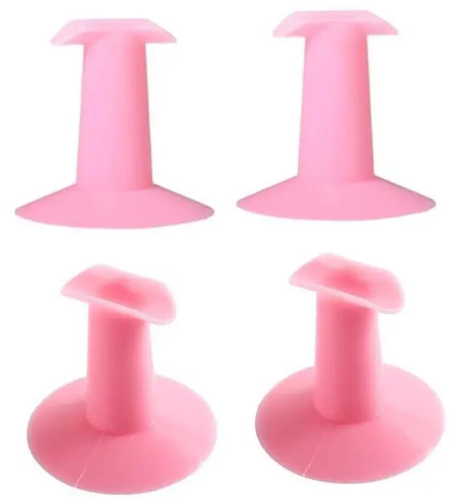 Main image of Plastic Finger Stand Support Rest Holder, Professional Nail Art Rest Stand for Painting Salon DIY Practical Holder Design Accessories Supply (4 Pack)