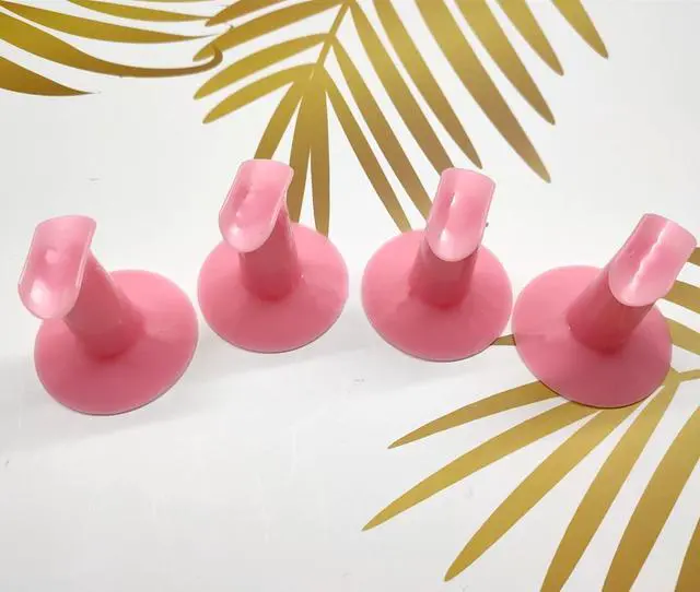 Alt view image 3 of 7 - Plastic Finger Stand Support Rest Holder, Professional Nail Art Rest Stand for Painting Salon DIY Practical Holder Design Accessories Supply (4 Pack)