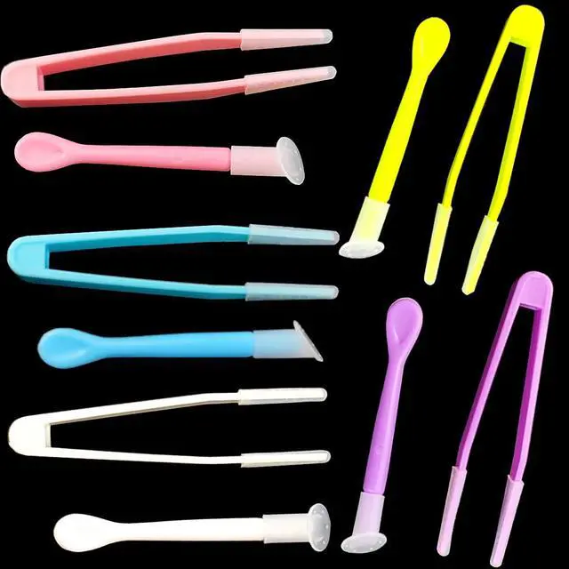 Alt view image 5 of 5 - 20PCS Colorful Contact Lens Remover and Inserter Tool Case Set, Portable Contact Tweezers with Soft Tip, Contact Applicator for Soft Hard Contact Lense