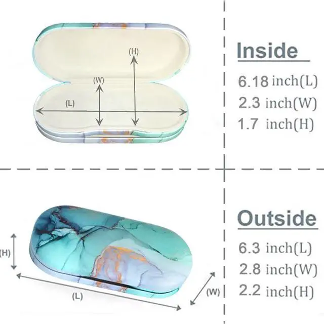 Alt view image 6 of 6 - 2 in 1 Contact Lens and Glasses Case Combo,Contact Travel Case Kit