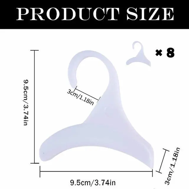 Alt view image 2 of 5 - 8 Pcs Purse Hanger Hook Acrylic White Bag Tie Handbag Belt Hanger Closet Organizer Storage Handbags Tote Holder for Storing Handbags Satchels