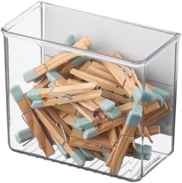 Main image of Magnetic Small Clear Plastic Organizer Bins