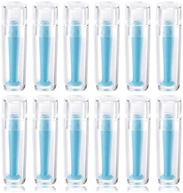 Main image of Hard Contact Lens Remover Tool Kit - 12 Pieces Suction Cup Plunger for RGP and Scleral Lenses, Soft Silicone Material for Gentle Lens Removal and Application