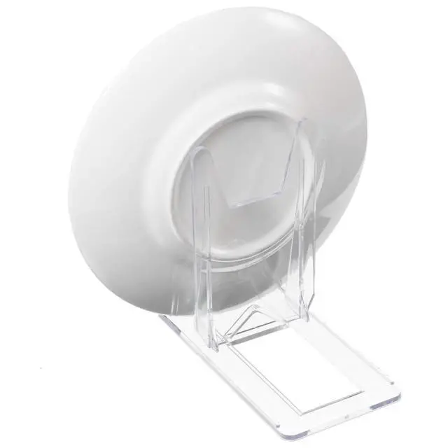 Alt view image 6 of 6 - Acrylic Plate Stands for Display Adjustable Plastic Stand Holders Picture Plate Holders Clear Mini Easels Stands to Display Pictures for Home Office Supplies Festival Party Decoration(10 Pcs)